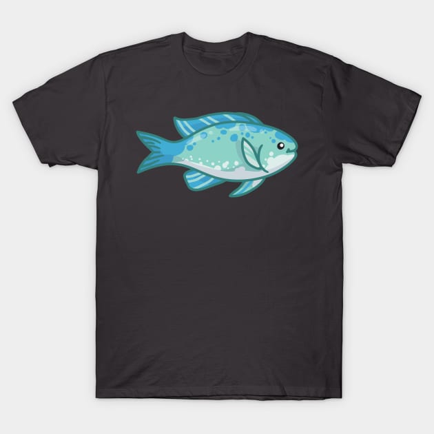 Green Chromis T-Shirt by bytesizetreasure